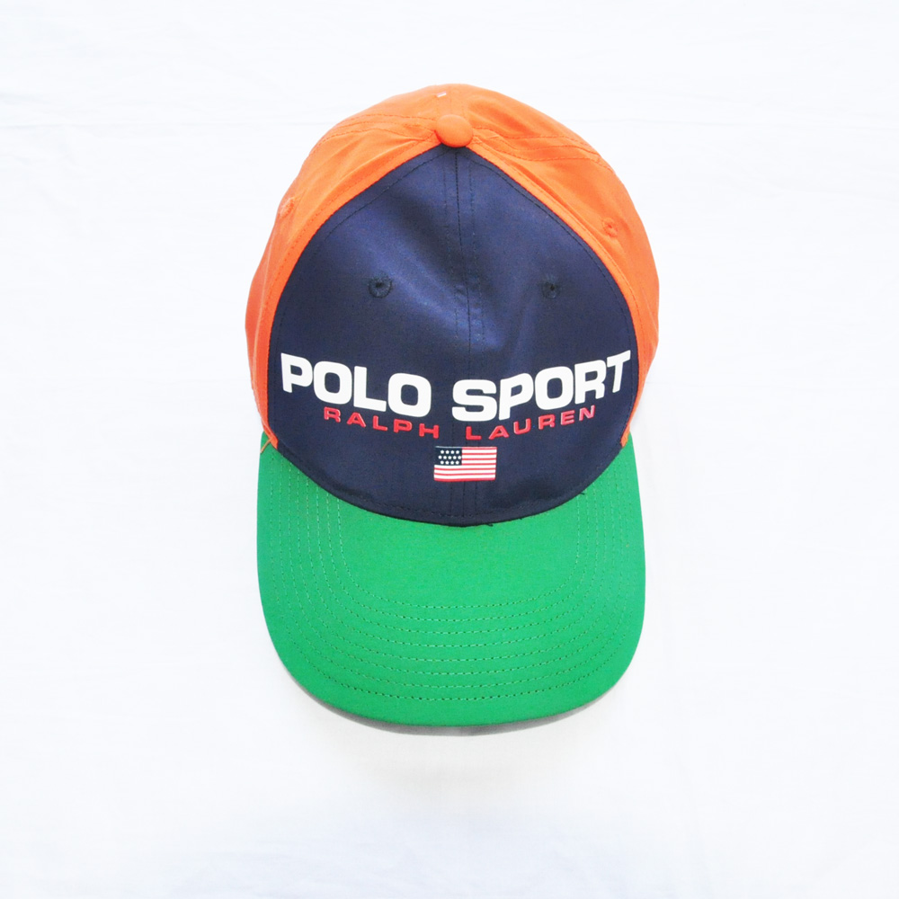90s ポロスポーツ POLO SPORT キャップ-