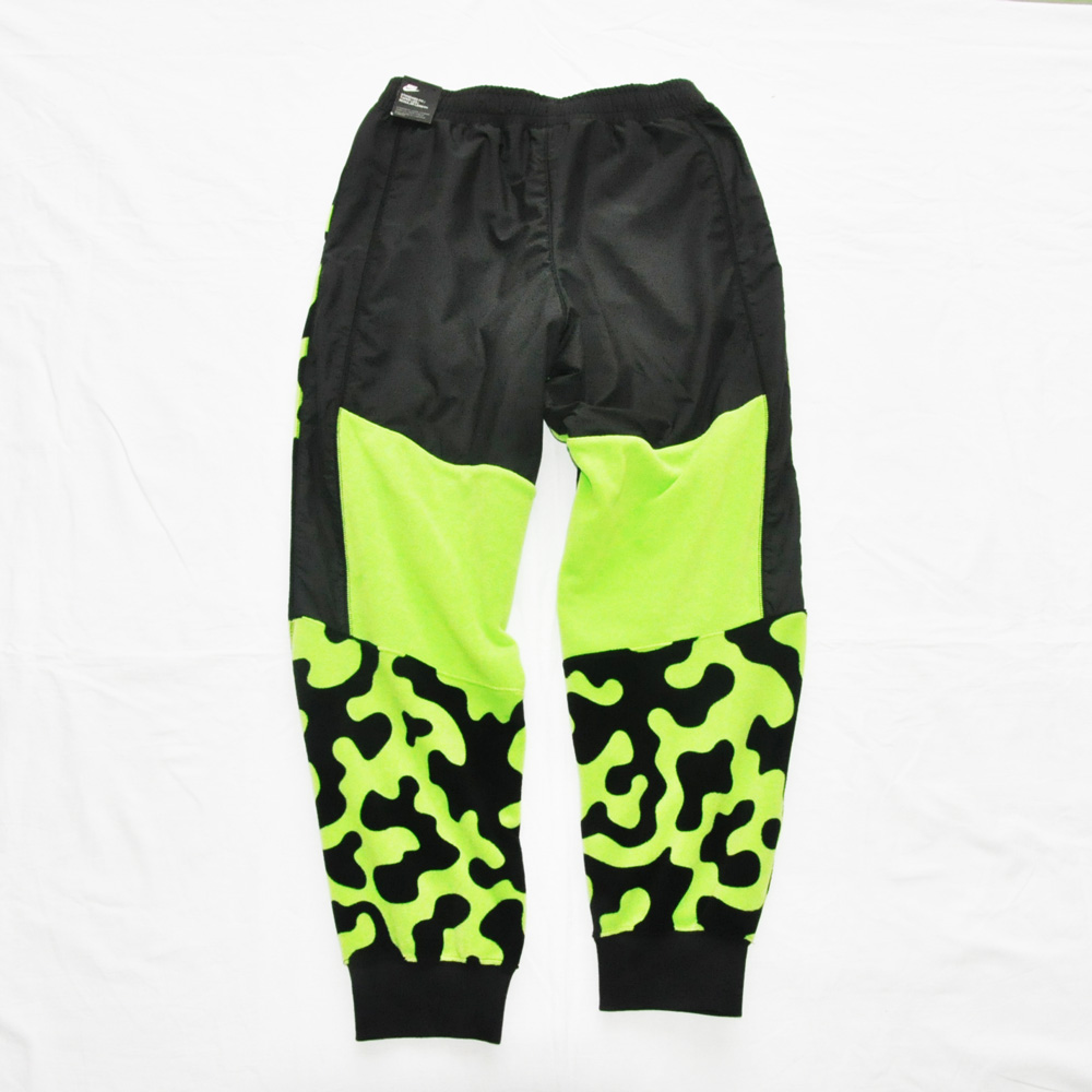 NIKE/ナイキ NYC PARKS×NIKE FLEECE JOGGER PANTS 蛍光グリーン M.L.XL