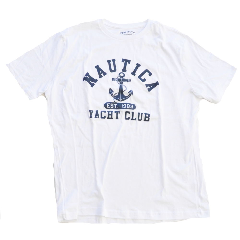 NAUTICA / ノーティカ YACHT CLUB T-SHIRT WHITE