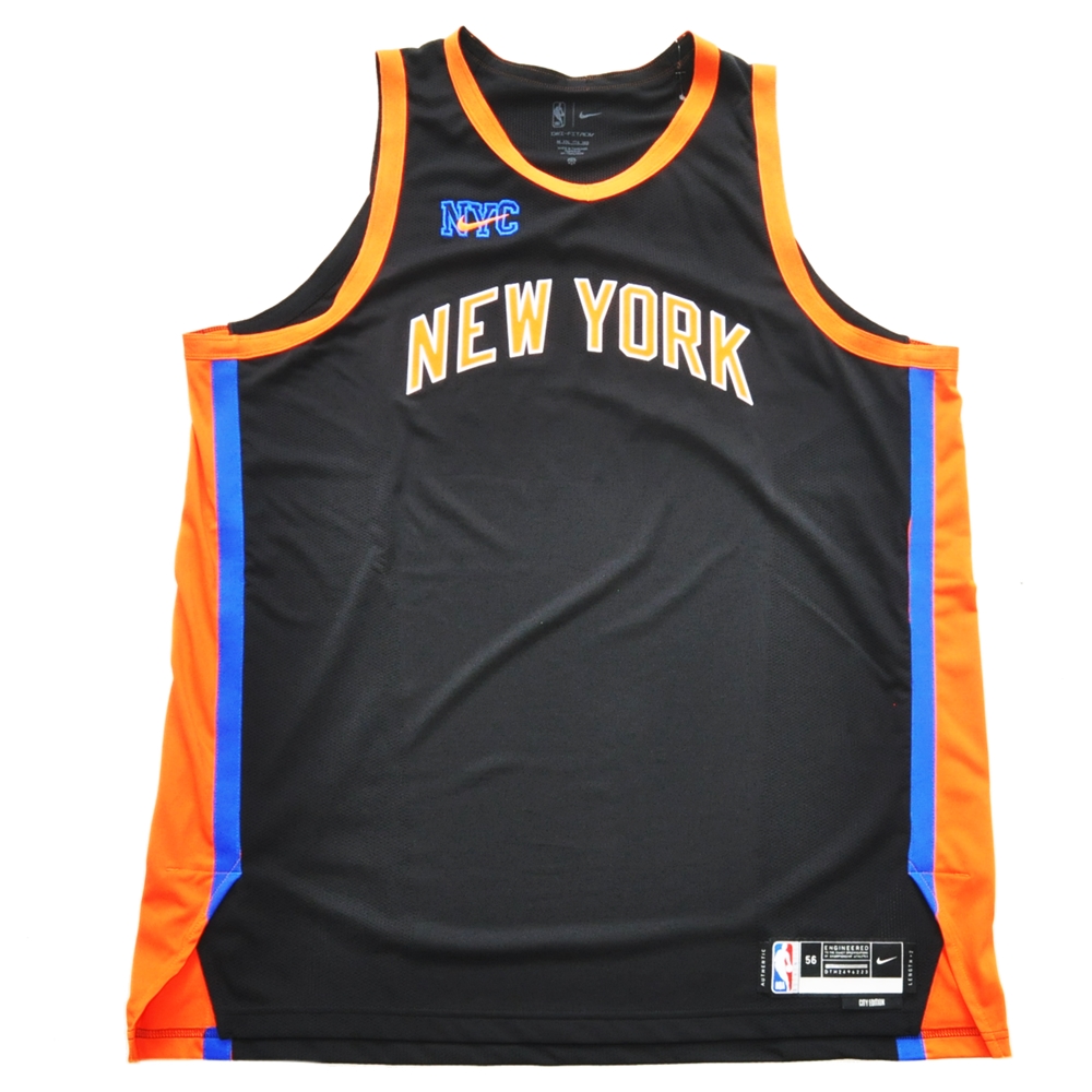 NIKE / ナイキ NBA NEW YORK KNICKS CITY EDITION DRI-FIT BASKET BALL JERSEY SHIRT BLACK XXL