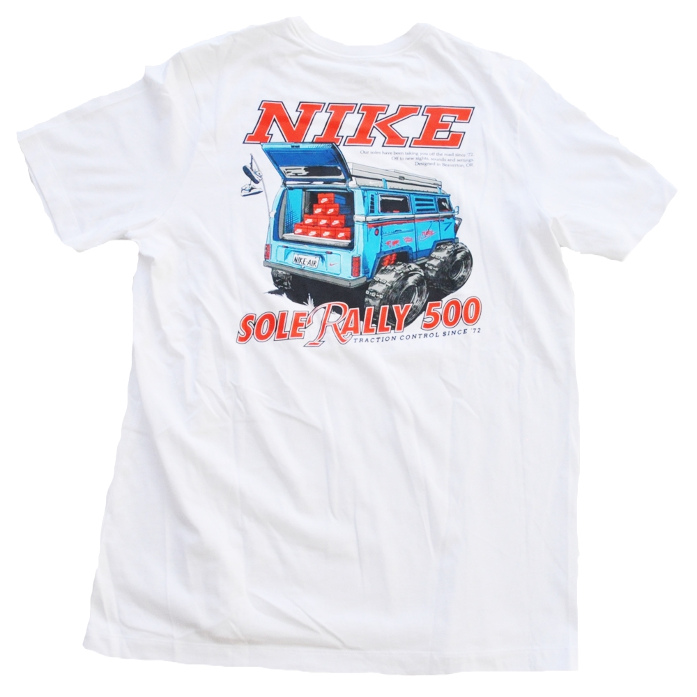 NIKE / ナイキ NSW SOLE RALLY 500 GRAPHIC T-SHIRTS WHITE S～L