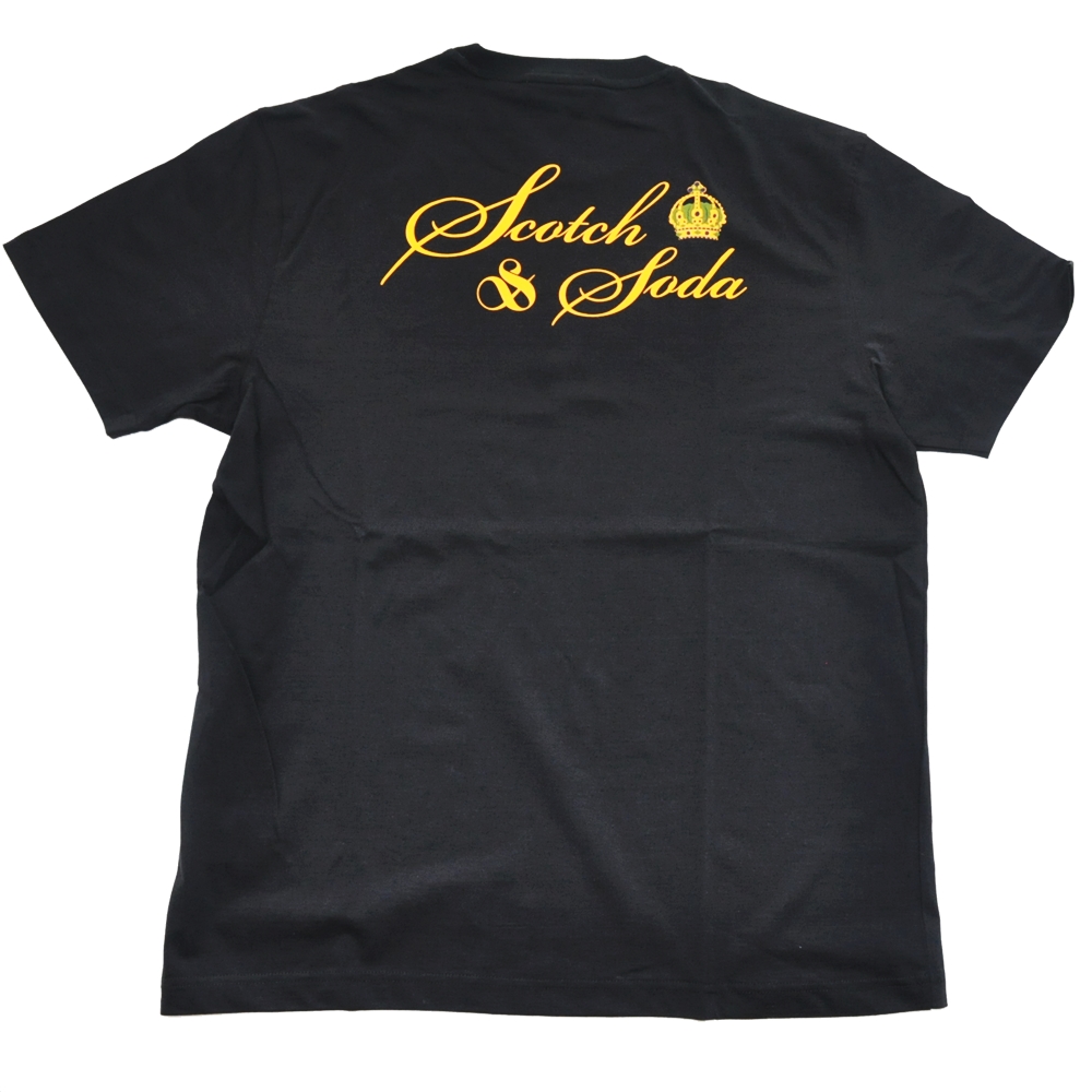 SCOTCH & SODA / スコッチ&ソーダ SCOTCH & SODA CROWN LOGO T-SHIRT L