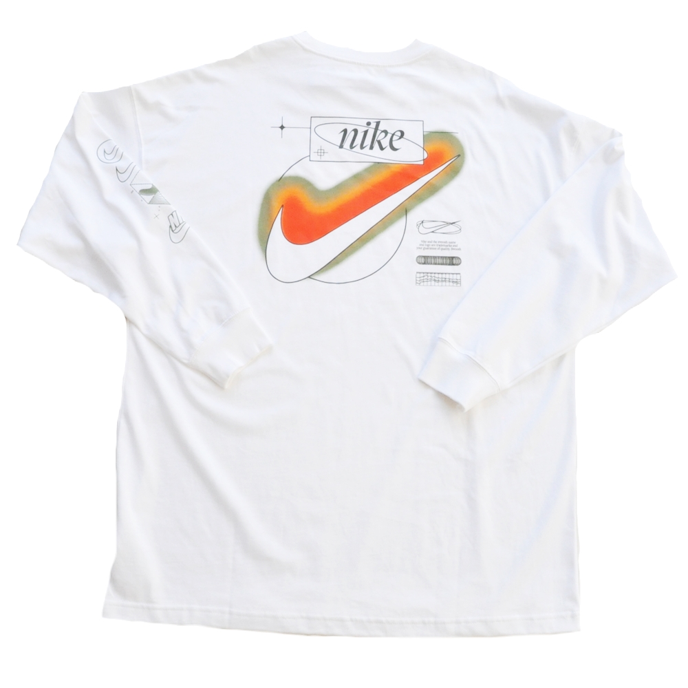 NIKE / ナイキ NSW SWOOSH LOGO OVER SIZE FIT LONG SLEEVE T-SHIRT