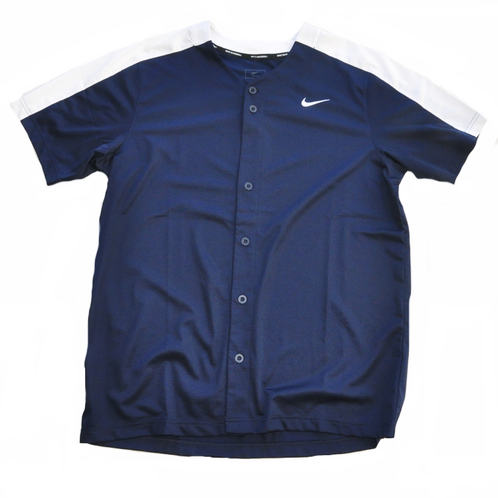 NIKE / ナイキ BASEBALL GAME SHIRT NAVY WOMENS L