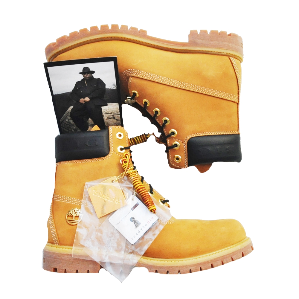 TIMBERLAND / ティンバーランド Timberland×The Notorious B.I.G COLLABO 6-INCH BOOTS WHEAT WATERPROOF YELLOW NUBUCK