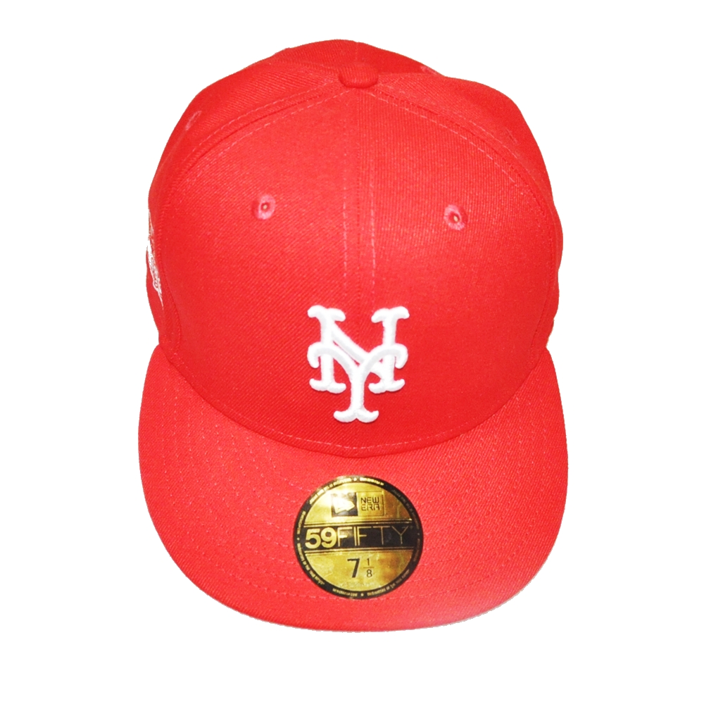 NEW ERA / ニューエラ 59FIFTY MLB NEW YORK METS WORLD SERIES 1986 RED